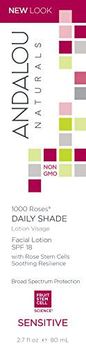 Andalou Naturals 1000 Roses Facial Lotion SPF 18 (1x2.7 OZ)